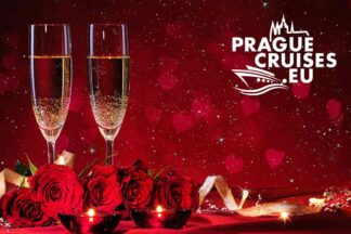 Prague VALENTINE'S DAY NIGHT CRUISE with a drink and music – Czech Republic